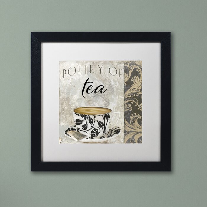11" H x 11" W x 0.5" D Color Bakery Art Of Tea II by Color Bakery - Picture Frame Graphic Art on Canvas