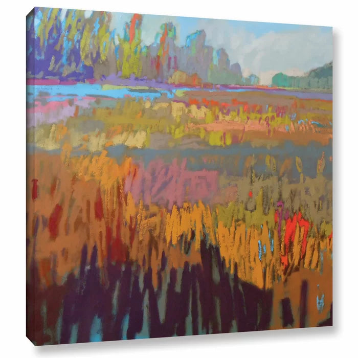 24" H x 24" W x 2" D Colorfield XXII - Wrapped Canvas Print
