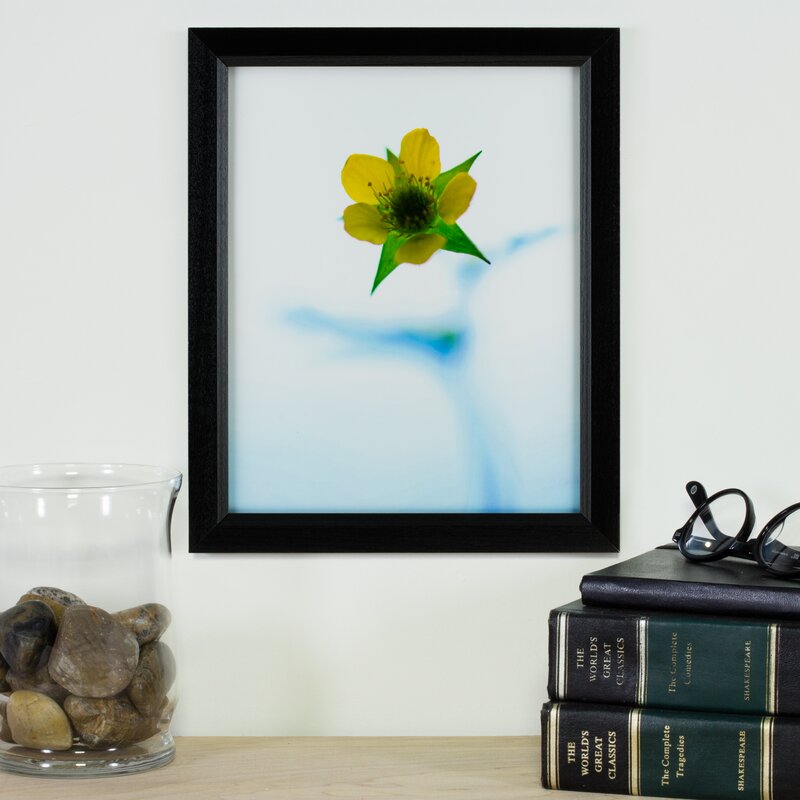 Black Complete Solid Picture Frame (2 single frames in box) CYB423
