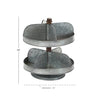 Compton Galvanized Tiered Stand #HA438