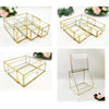 Gold Condon Glass  Makeup Organizer K8245