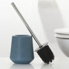 Blue/Chrome Conical 3 Piece Bathroom Accessory Set
