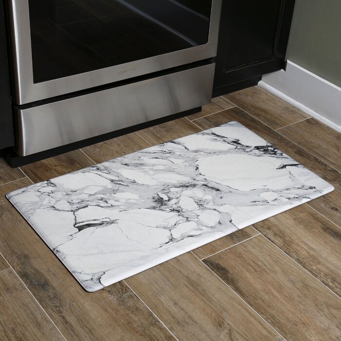 20" x 36" Gray Cook N Comfort Marbled Anti-Fatigue Mat