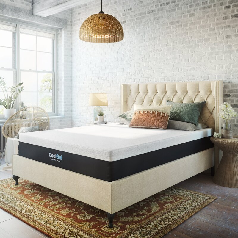 Cool Gel 12" Medium Gel Memory Foam Mattress - California King (#K2688)