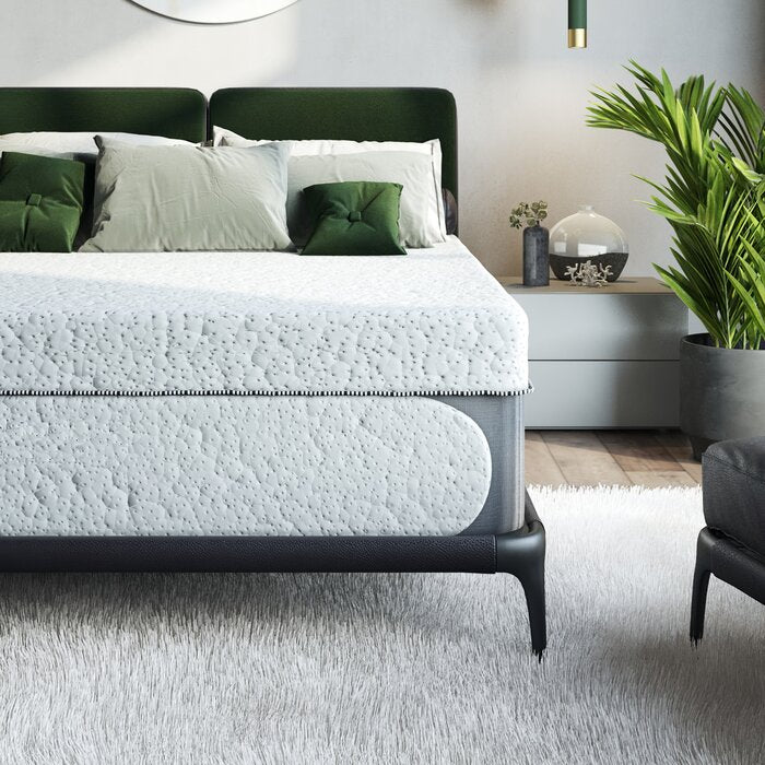 Cool Gel 14" Medium Gel Memory Foam and Memory Foam Mattress - Twin (#K1945)