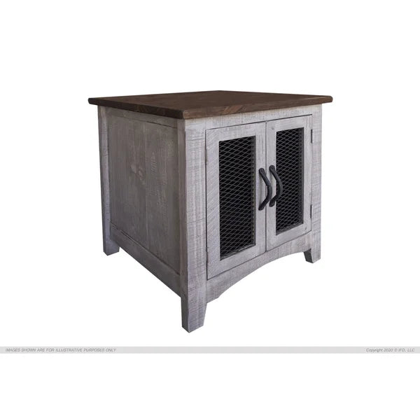 Copenhagen 26'' Tall Solid Wood End Table
