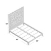 Corder Platform Bed, Black - Queen (#K2457 - 2 BOXES)