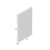 Load image into Gallery viewer, Corrinne Modern &amp; Contemporary Beveled Wall Mirror (#14A)