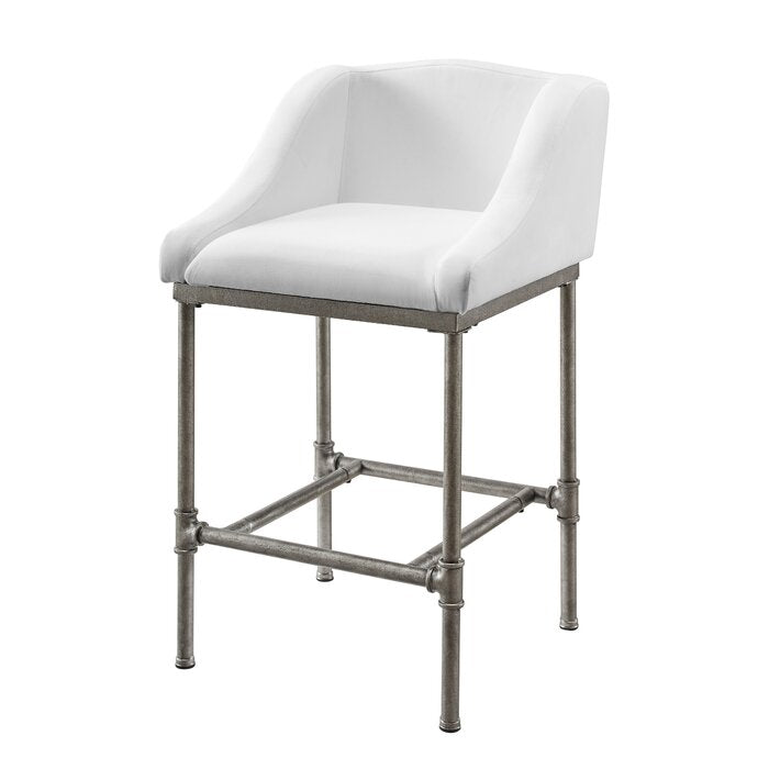 White Counter Stool (26" Seat Height)