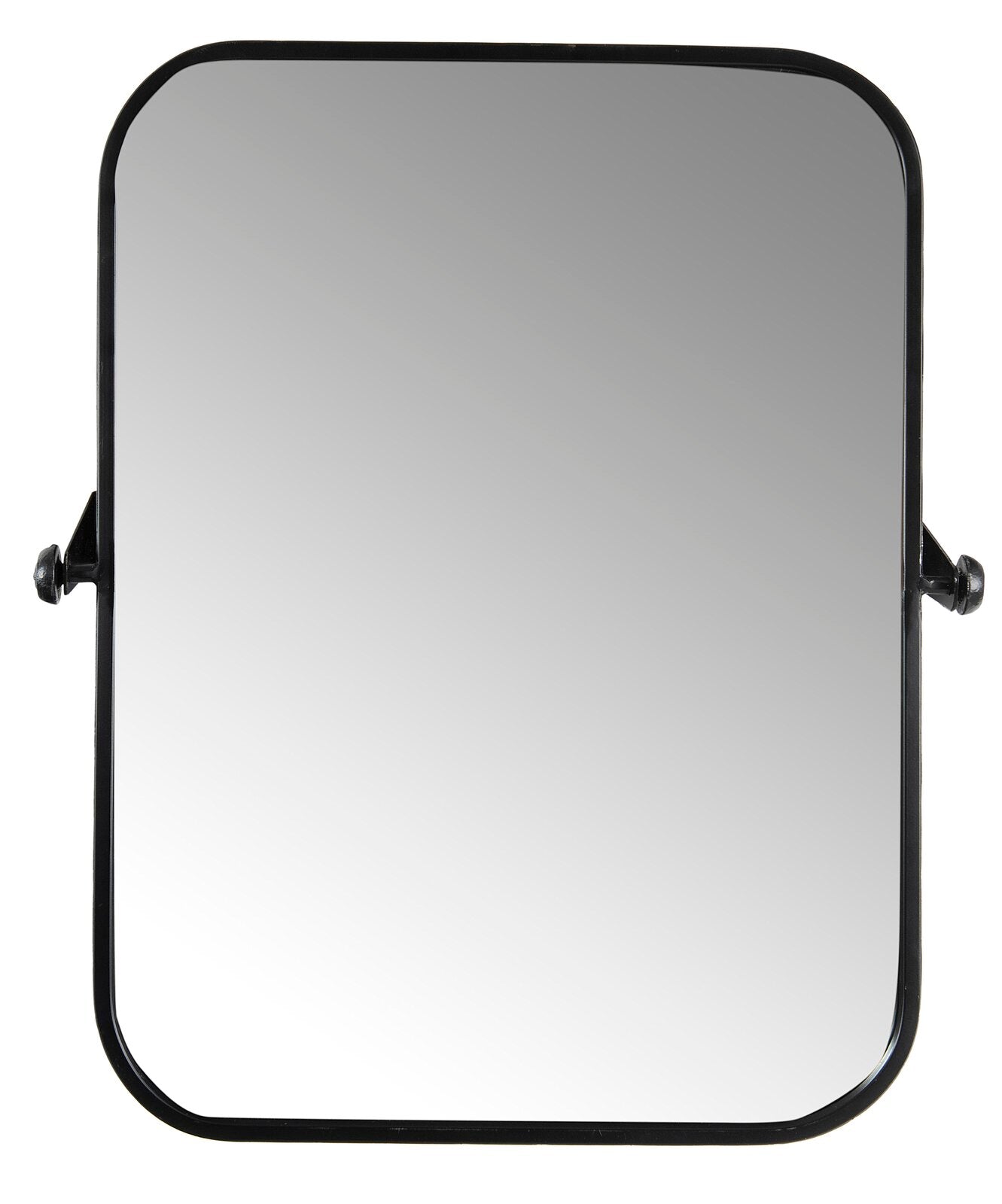 Black Lavendon Farmhouse/Country Distressed Accent Mirror K7093