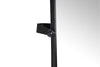 Black Lavendon Farmhouse/Country Distressed Accent Mirror K7093