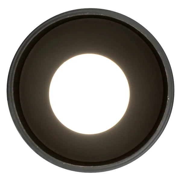 10.5" H x 4.5" W x 4.5" D Matte Black Courter 1 - Light Single Cylinder Pendant