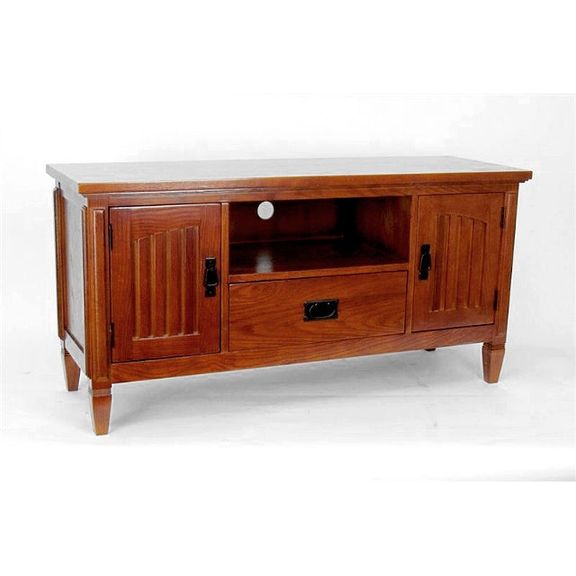 Birch Craftsman Mission Entertainment Center