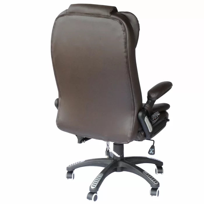 Cranston Faux Leather Heated Massage Chair Salvage Co Indy