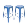 Blue Crawford Bar Stool (30.5