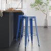 Blue Crawford Bar Stool (30.5