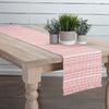 Red Creeve Striped Table Runner K8183