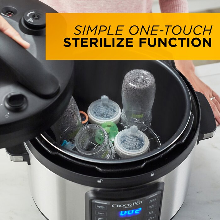 10 Qt. 1 Pressure Cooker and Slow Cooker