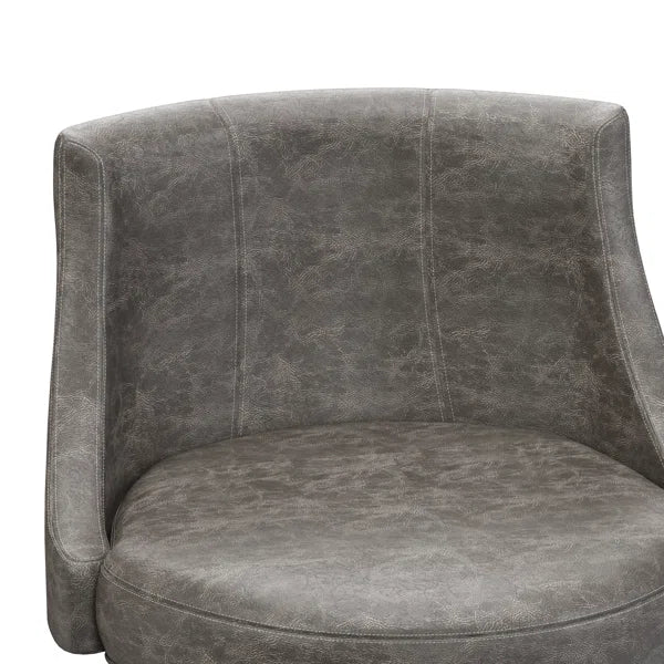 Gray Croskey Swivel Extra Tall Stool