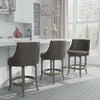 Gray Croskey Swivel Extra Tall Stool