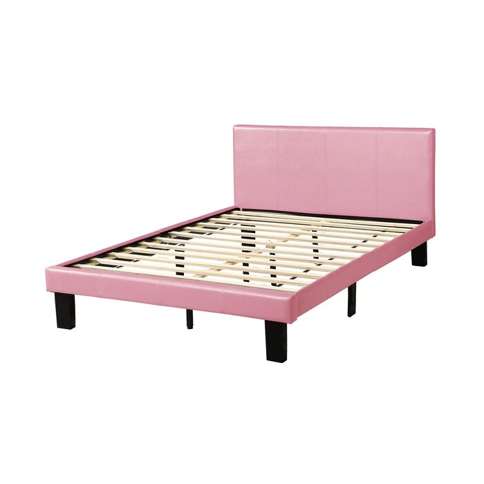 36'' H x 80'' L Twin Crossen Upholstered Bed