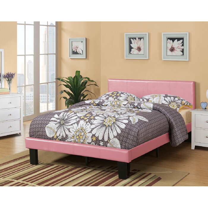36'' H x 80'' L Twin Crossen Upholstered Bed