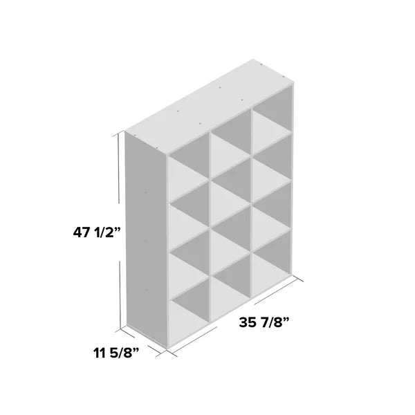 Cubeicals 47.56'' H x 35.91'' W Cube Bookcase