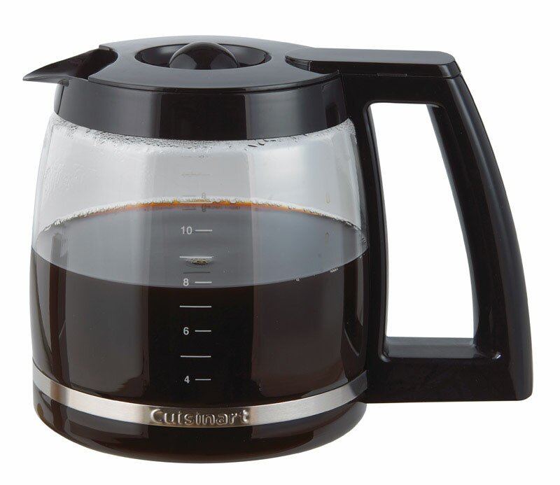 Black Cuisinart 12 Cup Coffee Carafe HAB234