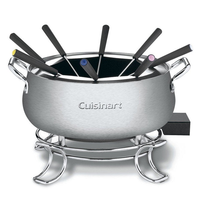 3 qts. Stainless Steel Electric Fondue Set