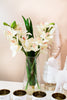 Cymbidium Orchids Floral Arrangement in Vase (#979)