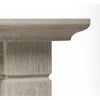 Washed Gray Cyra L-Shape Writing Desk MG479