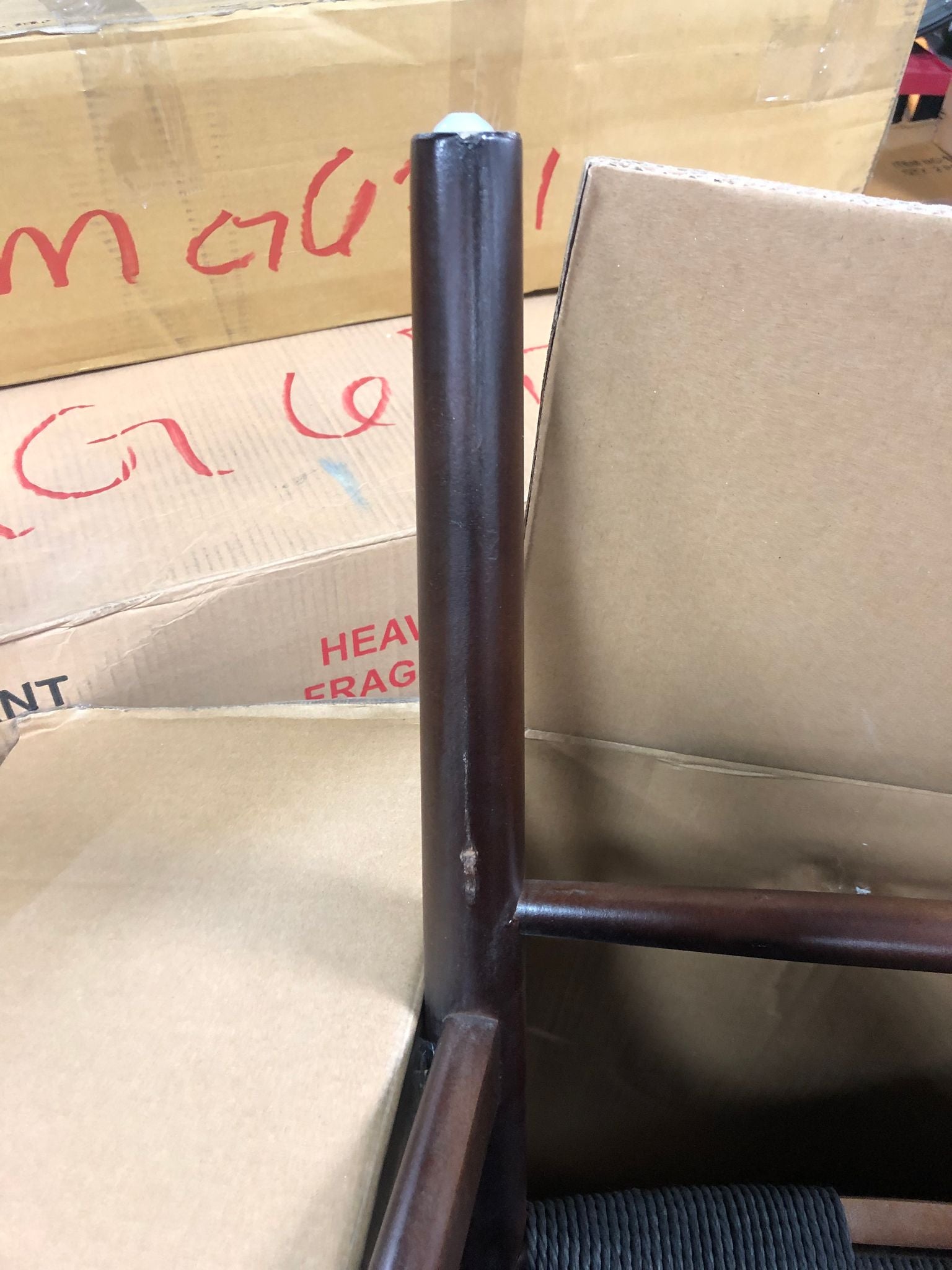 Black/Walnut Clemence Solid Wood Windsor Back Side Chair (Set of 2) MGO119