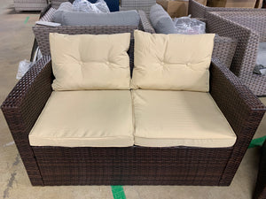 Rawtenstall 4 Piece Rattan Sofa Seating Group with Cushions