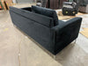 Shumpert 81.5'' Velvet Square Arm Sofa (AS IS - Back Cushions NOT Included)