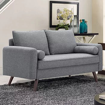 Carly Roll-Arm Loveseat
