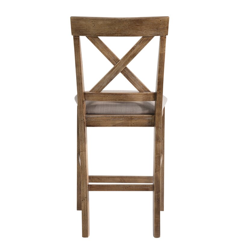 Weathered Oak Dampier 26" Counter Stool (Set of 2) CYB207