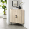 Birch Darlinda 32'' Tall 2 - Door Corner Accent Cabinet