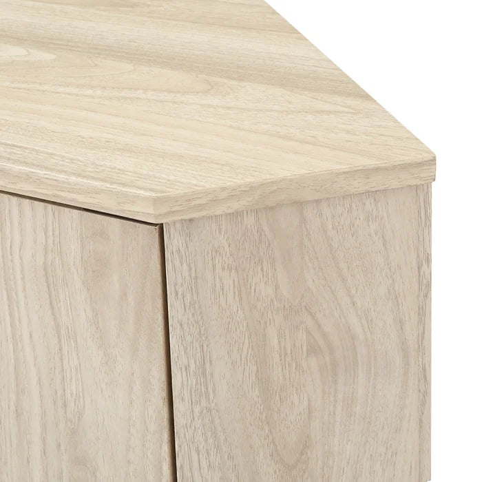 Birch Darlinda 32'' Tall 2 - Door Corner Accent Cabinet