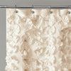 72'' H x 72'' W Ivory Dasiah Floral Single Shower Curtain