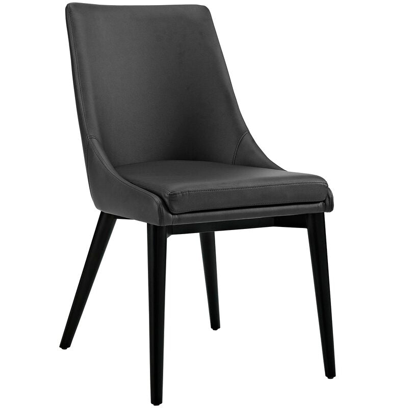 Black Daymien Stacking Chair