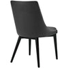 Black Daymien Stacking Chair