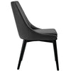 Black Daymien Stacking Chair