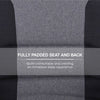 Black Dealie Reclining Zero Gravity Chair with Cushion
