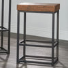 Debby Solid Wood Counter Stool (SET OF 2) (2 BOXES)