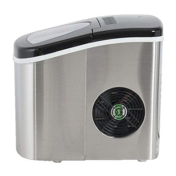 26 Lb. lb. Daily Production Bullet Clear Ice Portable Ice Maker