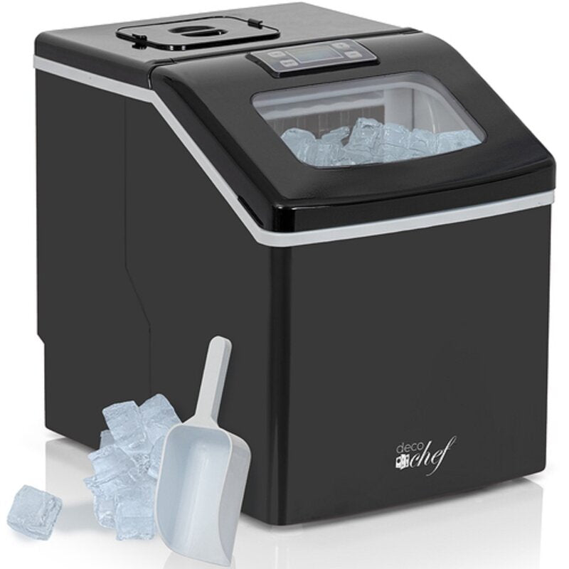 40 Lb. lb. Daily Production Cube Clear Ice Portable Ice Maker