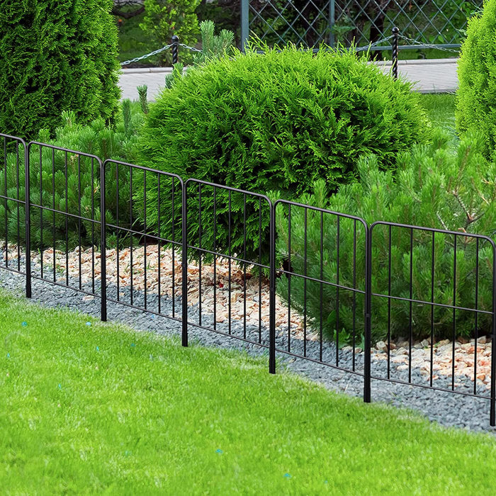 Decorative Garden 2 ft. H x 13 in. W Metal Fencing