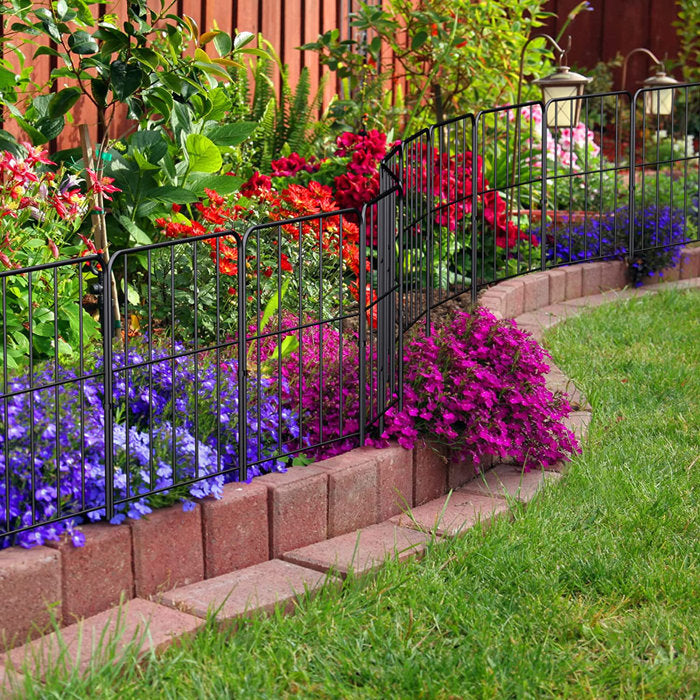 Decorative Garden 2 ft. H x 13 in. W Metal Fencing