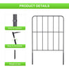 Decorative Garden 2 ft. H x 13 in. W Metal Fencing