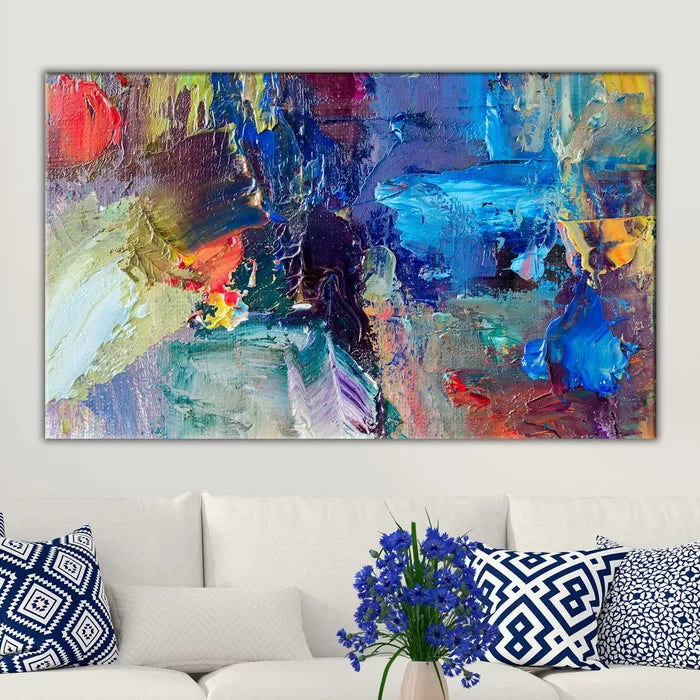 36" H x 60" W x 1.5" D Deep Thought - Wrapped Canvas Print